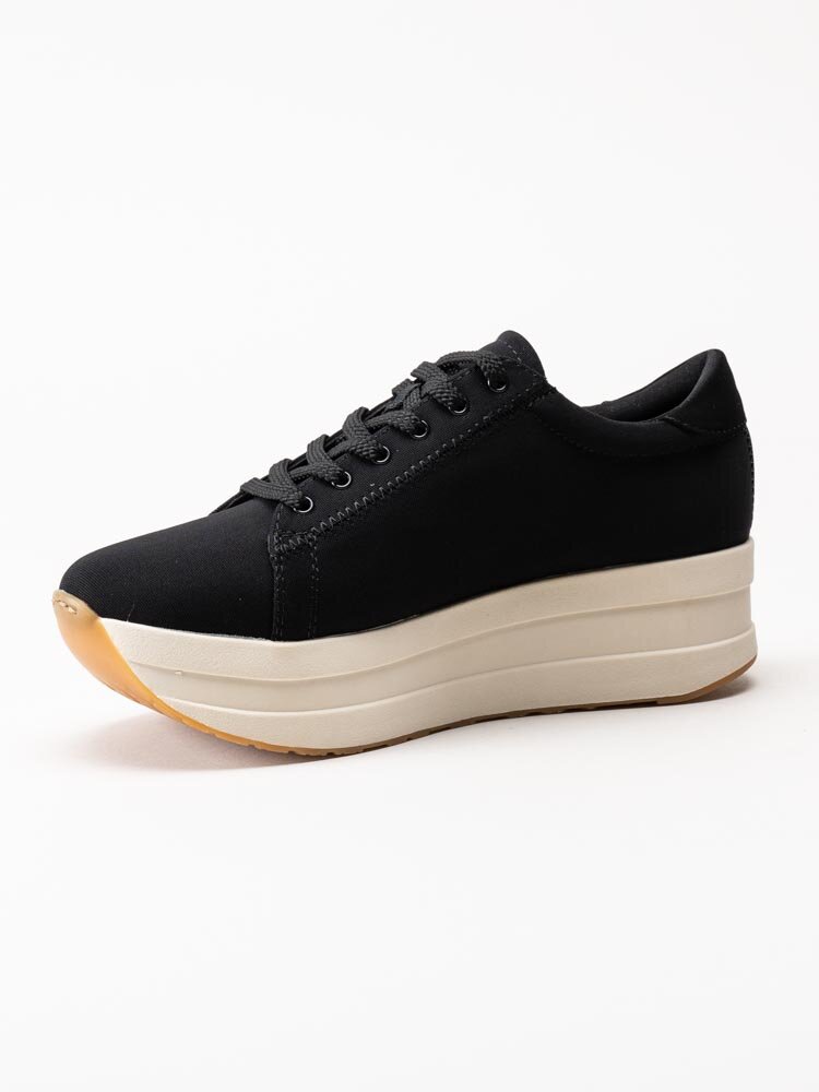 Vagabond - Casey - Svarta sneakers med vit platåsula