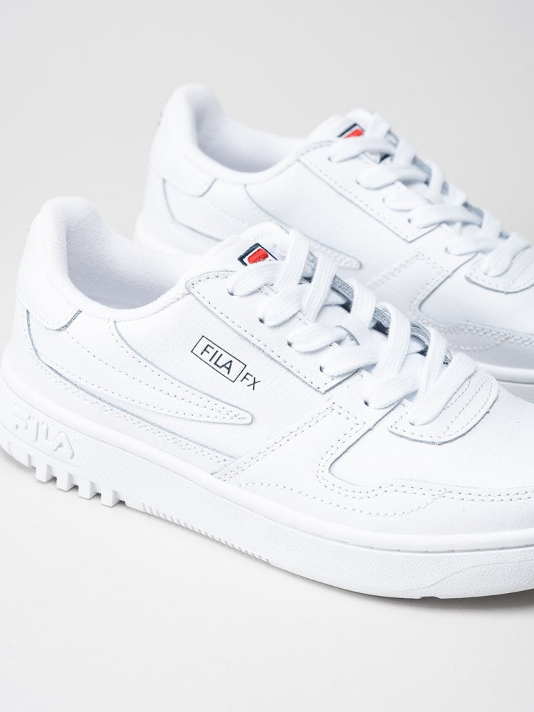 FILA - Fxventuno L Low Wmn - Vita sneakers i skinn