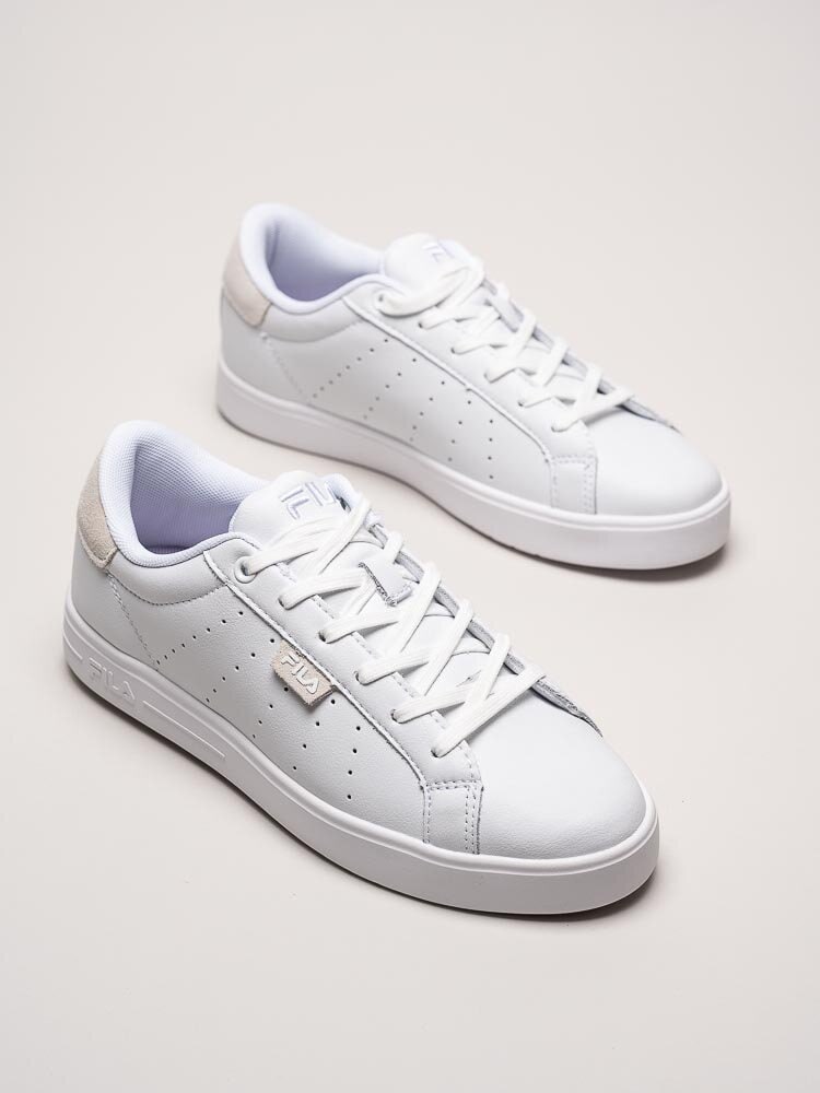 FILA - Fila Lusso Wmn - Vita sneakers i skinn