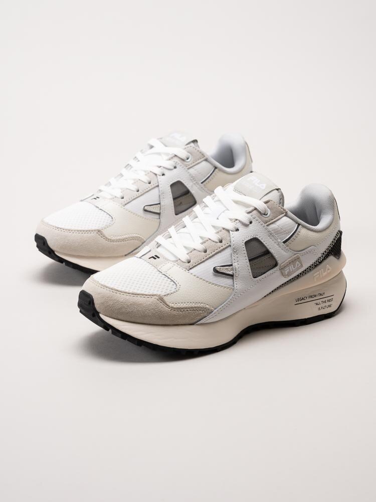 FILA - Fila Contempo Wmn - Vita sneakers med grå och beige detaljer