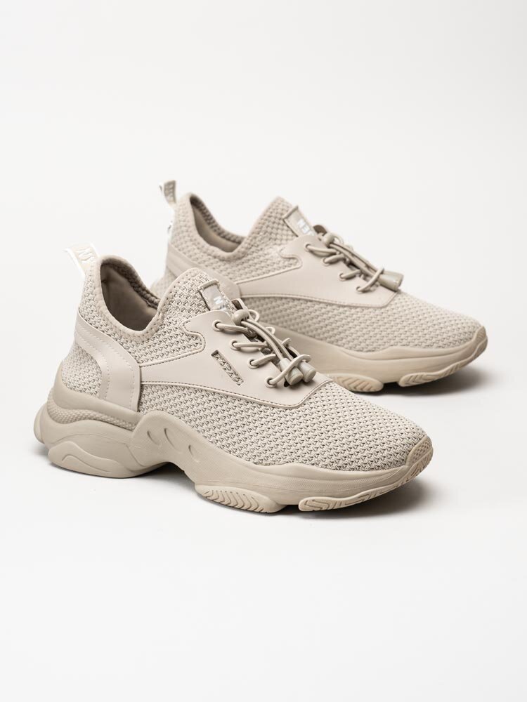 Steve Madden - Match-E - Greige chunky sneakers i textil