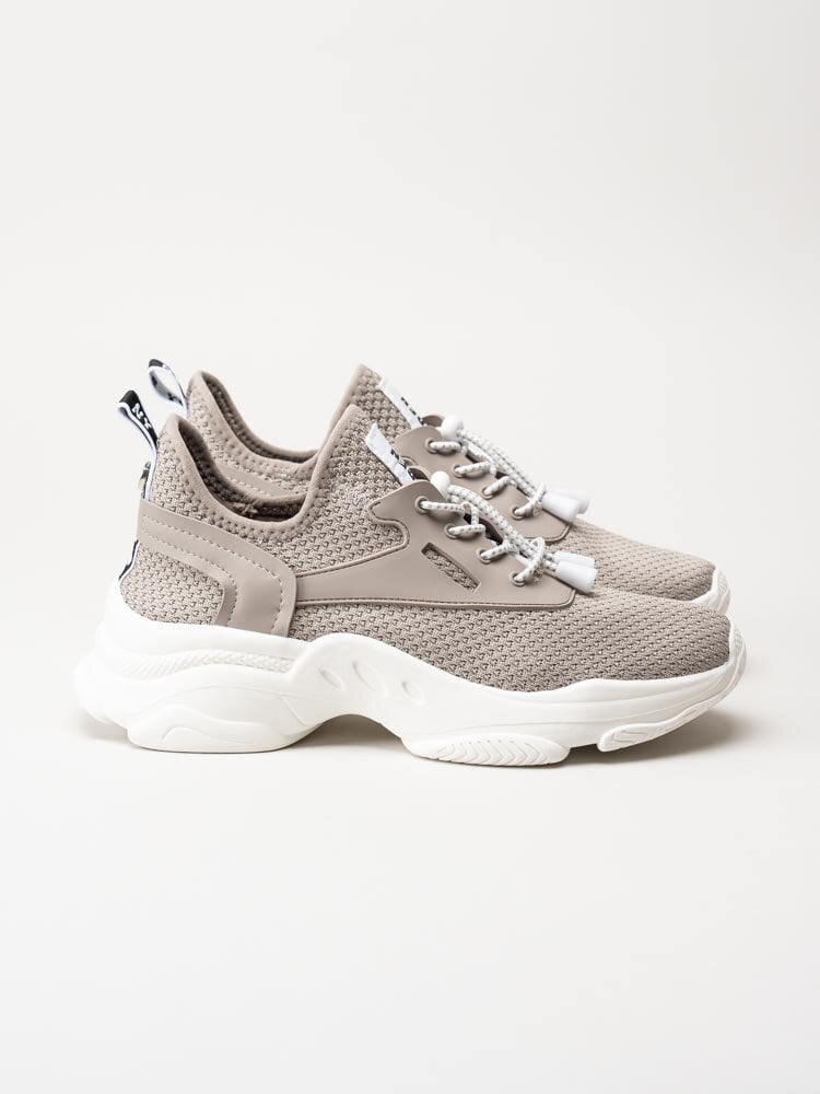 Steve Madden - Match-E - Beige chunky sneakers i textil