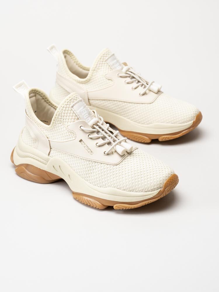 Steve Madden - Match-E - Beige chunky sneakers i textil