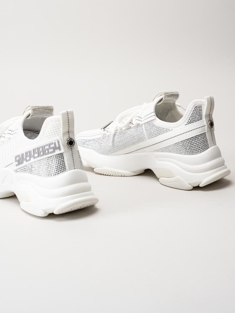 Steve Madden Maxilla R Vita chunky sneakers med strass