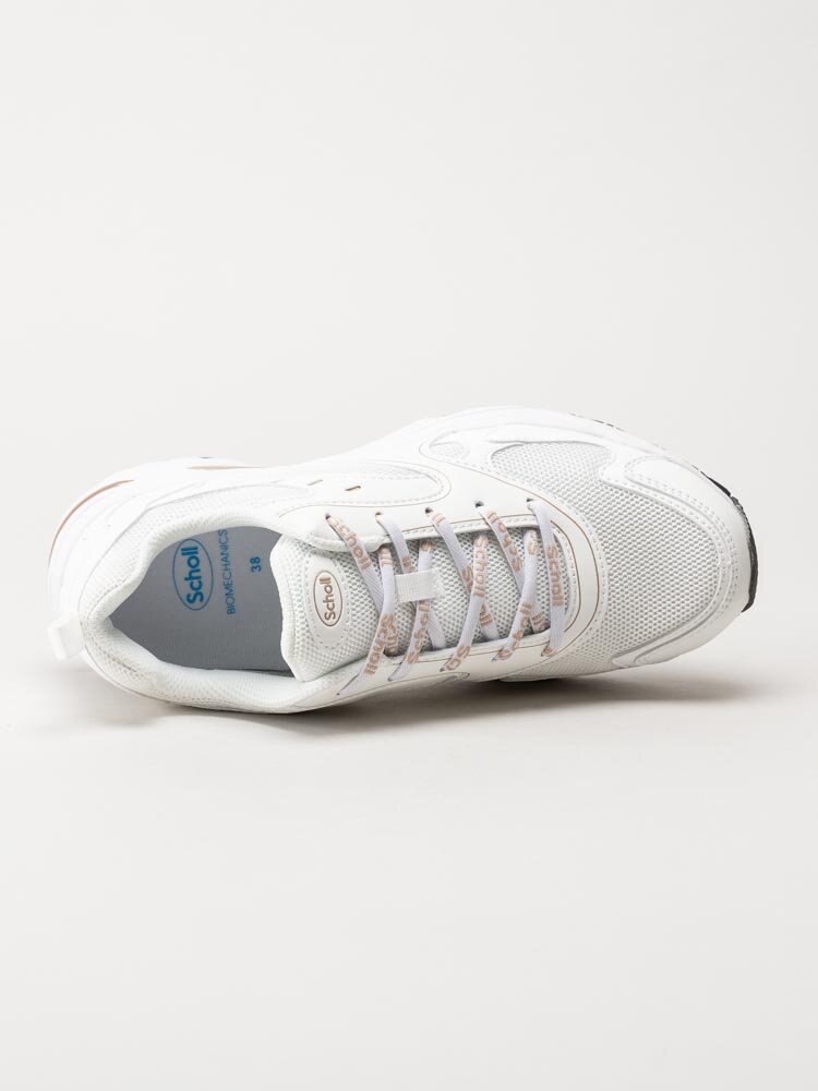 Scholl - Sprinter Score - Vita sneakers i textil