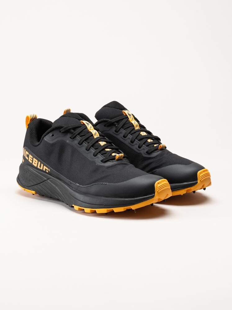 Icebug - NewRun Womens BUGrip - Svarta löparskor med dubbar