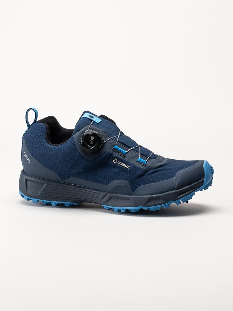Icebug - Rover Womens BUGrip GTX - Blå vattentäta fritidsskor med dubbar