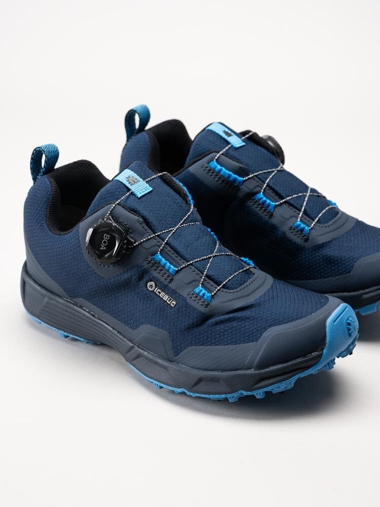Icebug - Rover Womens BUGrip GTX - Blå vattentäta fritidsskor med dubbar