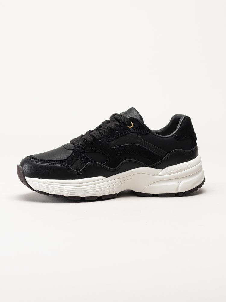 Gant Footwear - Neuwill - Svarta chunky sneakers i mocka