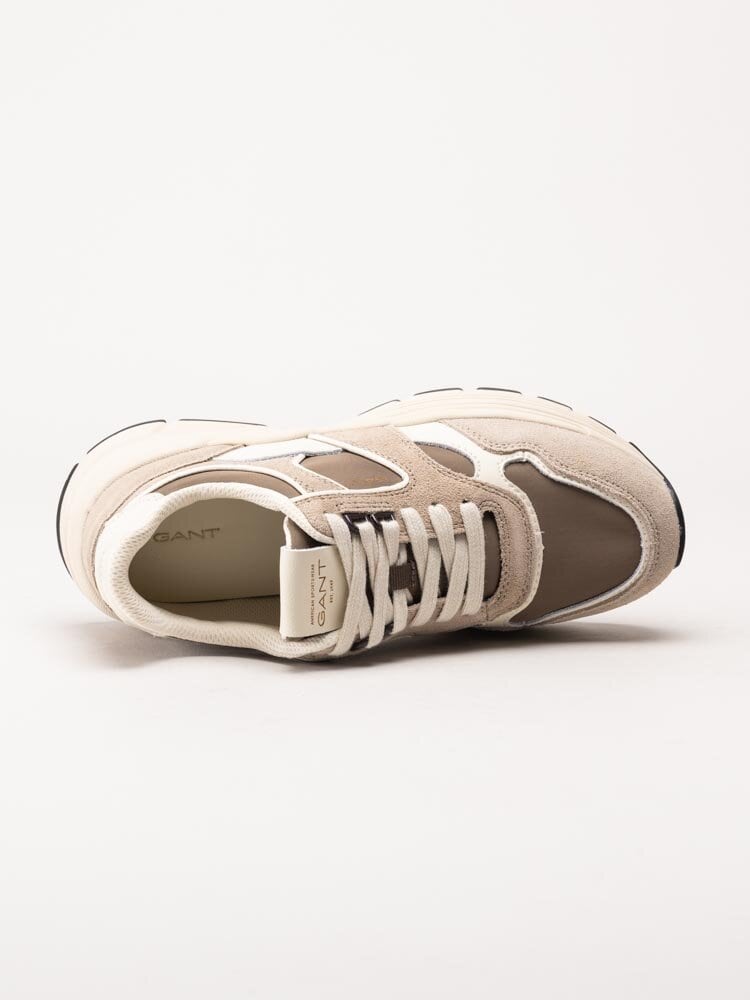 Gant Footwear - Neuwill - Beige chunky sneakers i mocka