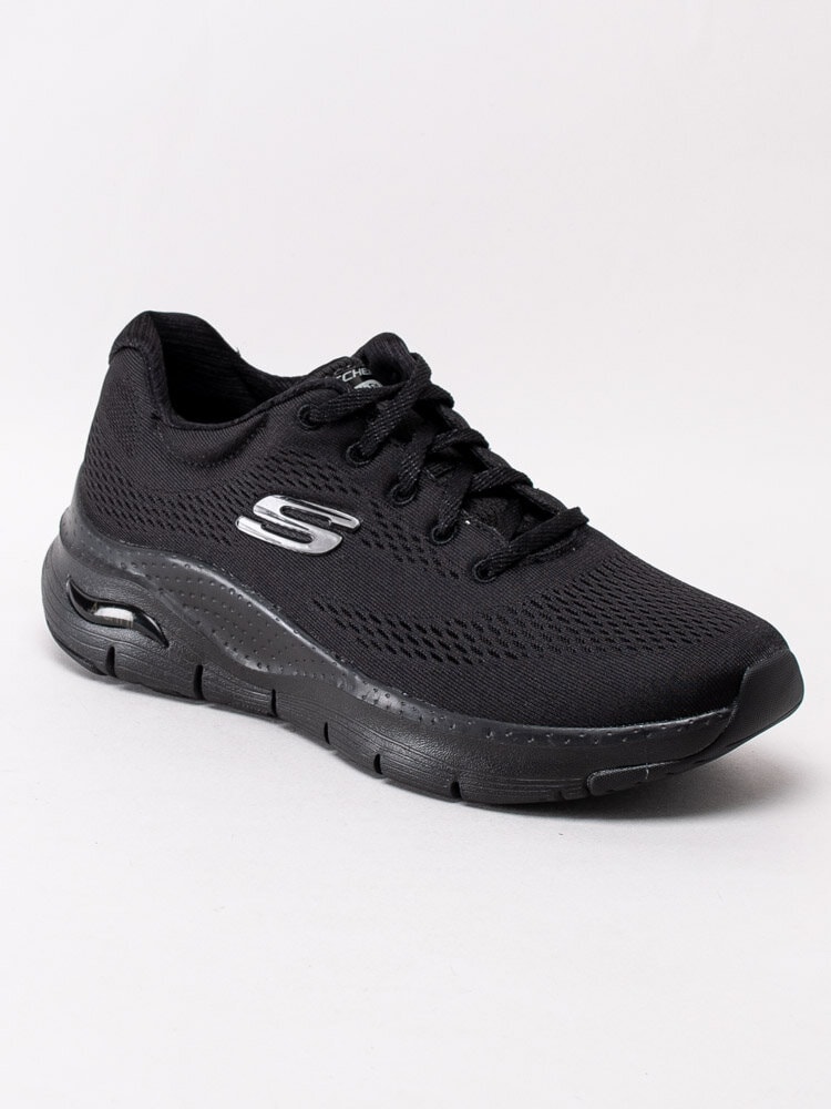 Skechers - Arch Fit Big Appeal - Svarta sportskor i textil