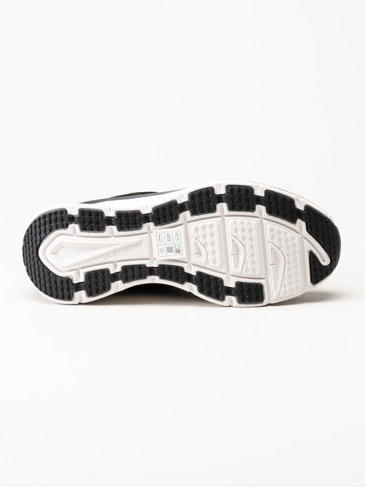 Skechers - Relaxed Fit Dlux Walker - Svarta sneakers i textil