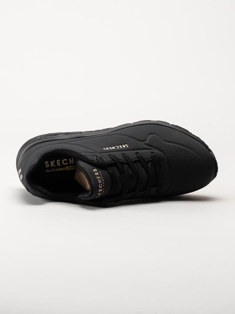 Skechers - Uno-Stand On Air - Svarta låga sneakers
