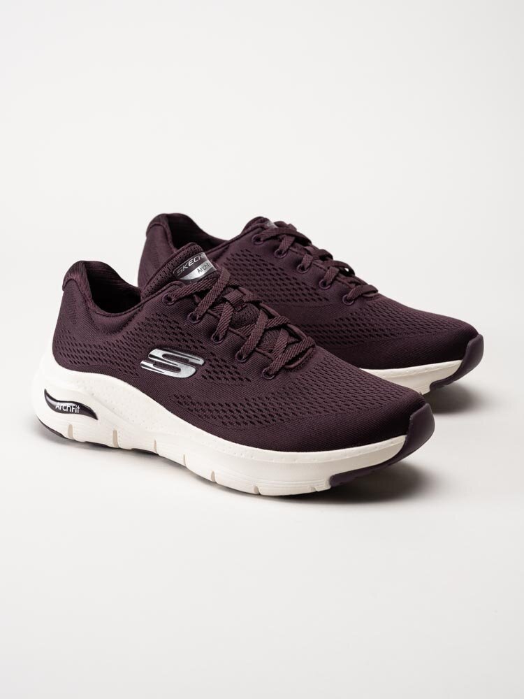 Skechers - Arch Fit - Big Appeal - Mörklila sportskor i textil