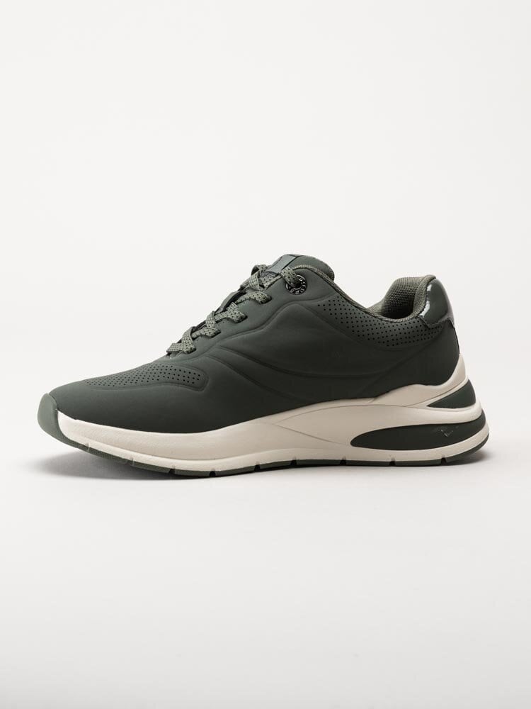 Tamaris - Gröna sneakers i syntet