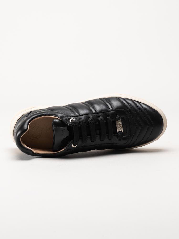 Unisa - Front_F23 - Svarta sneakers i skinn