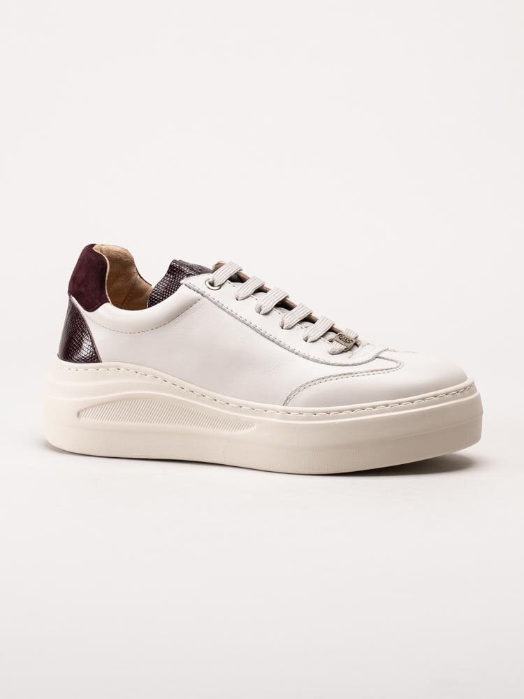 Unisa - Faraon_Nf - Off white sneakers i skinn