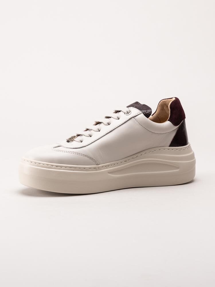 Unisa - Faraon_Nf - Off white sneakers i skinn