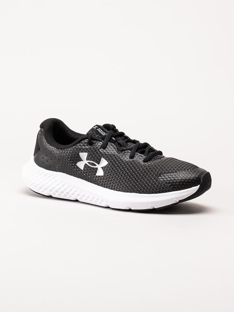 Under Armour - W Charged Rogue 3 - Svarta sneakers i textil