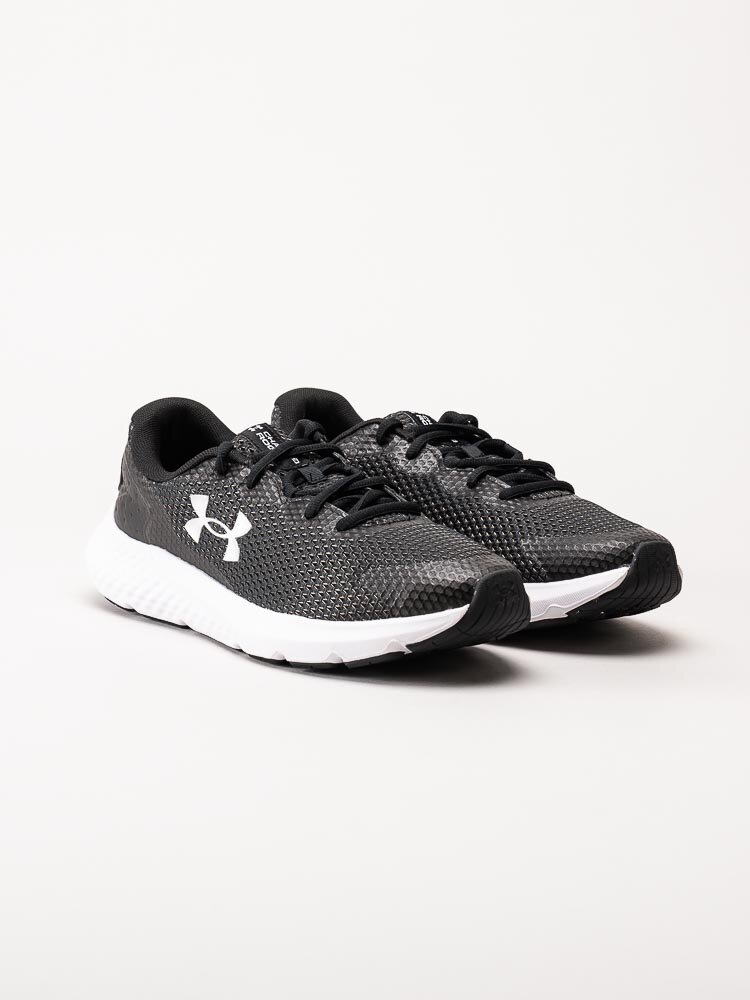 Under Armour - W Charged Rogue 3 - Svarta sneakers i textil