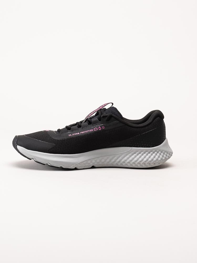 Under Armour - W Charged Rogue 3 - Svarta sneakers i textil