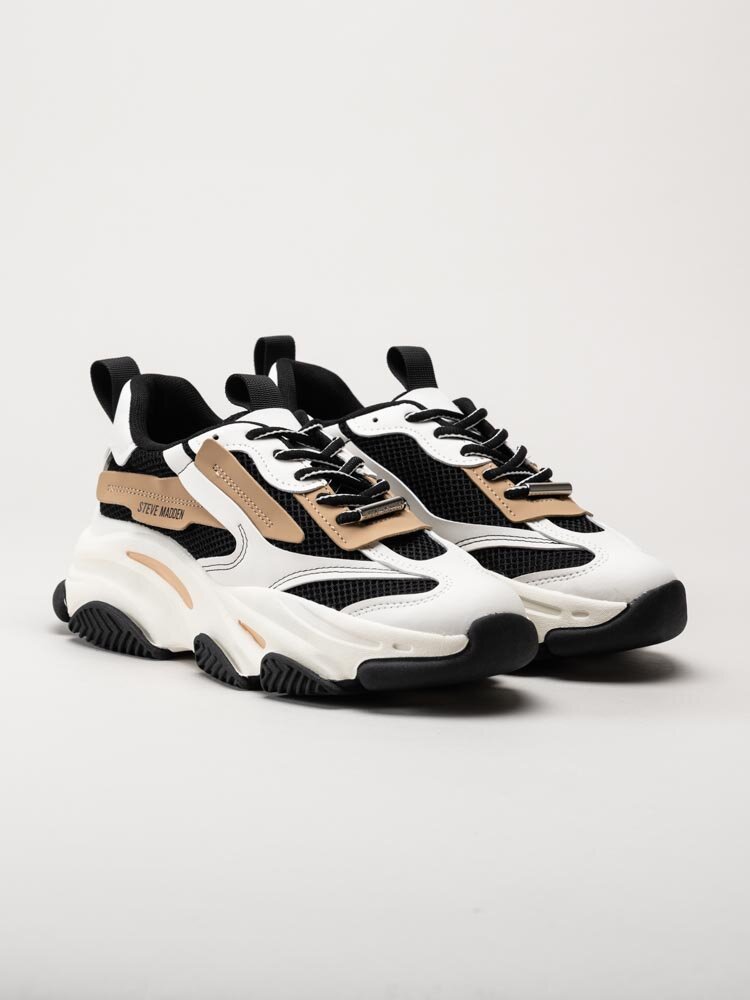 Steve Madden - Possession-E - Vit beige chunky sneakers