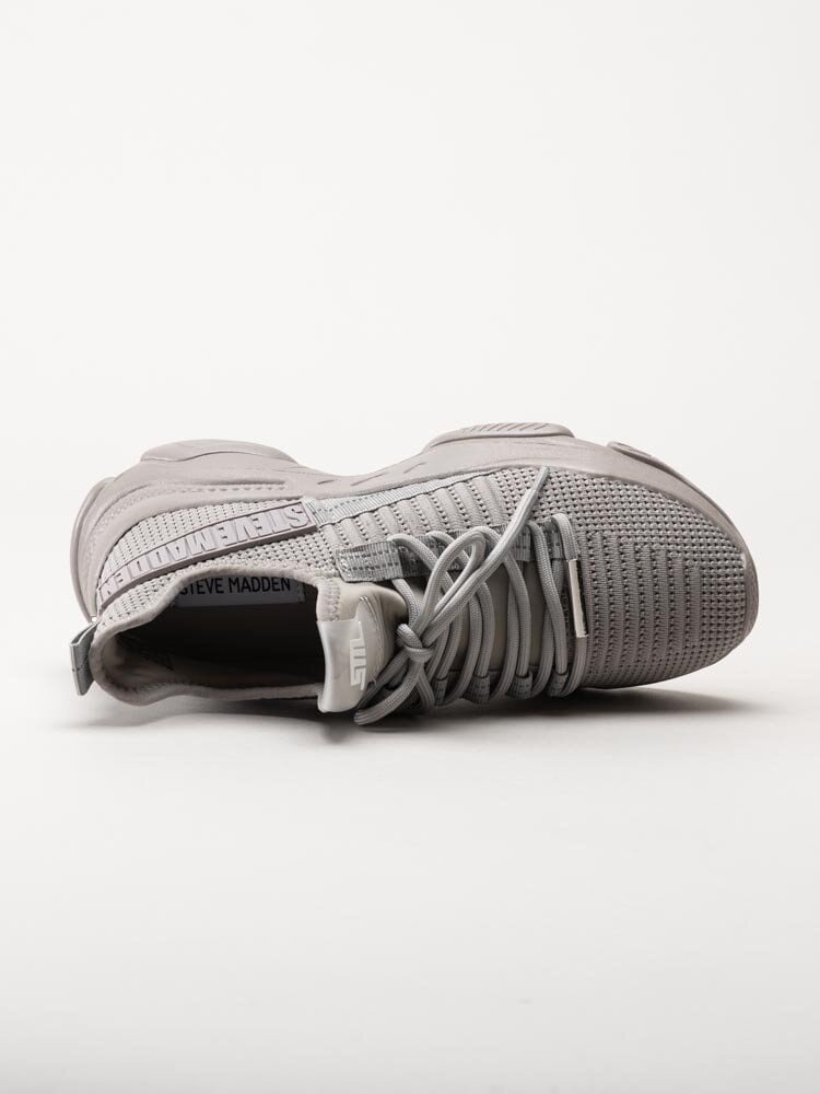 Steve Madden - Mac-E - Grå chunky sneakers i textil