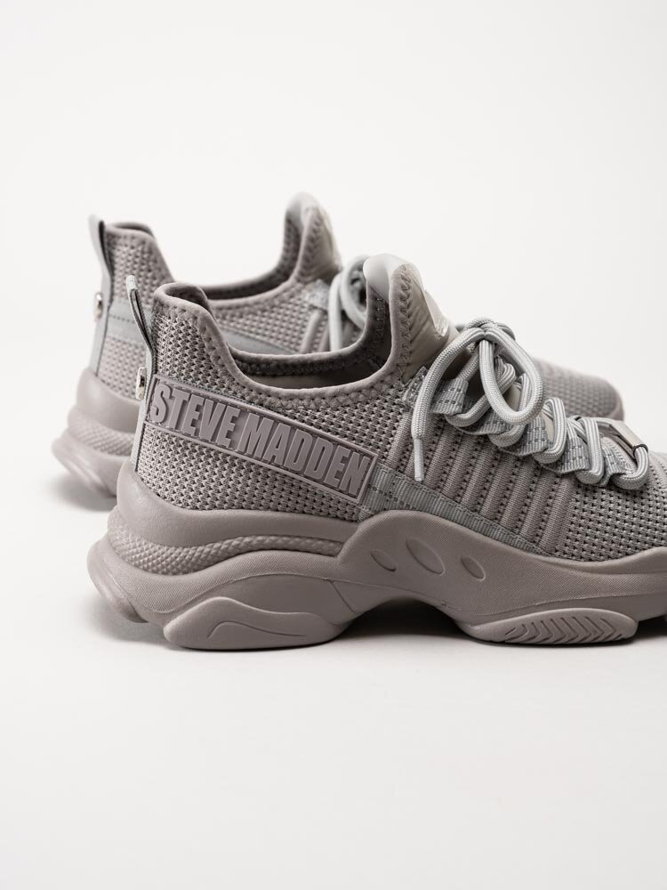 Steve Madden - Mac-E - Grå chunky sneakers i textil