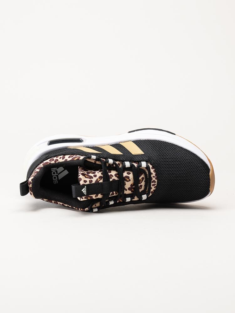 Adidas - Racer TR23 - Svarta sneakers med leopardmönster
