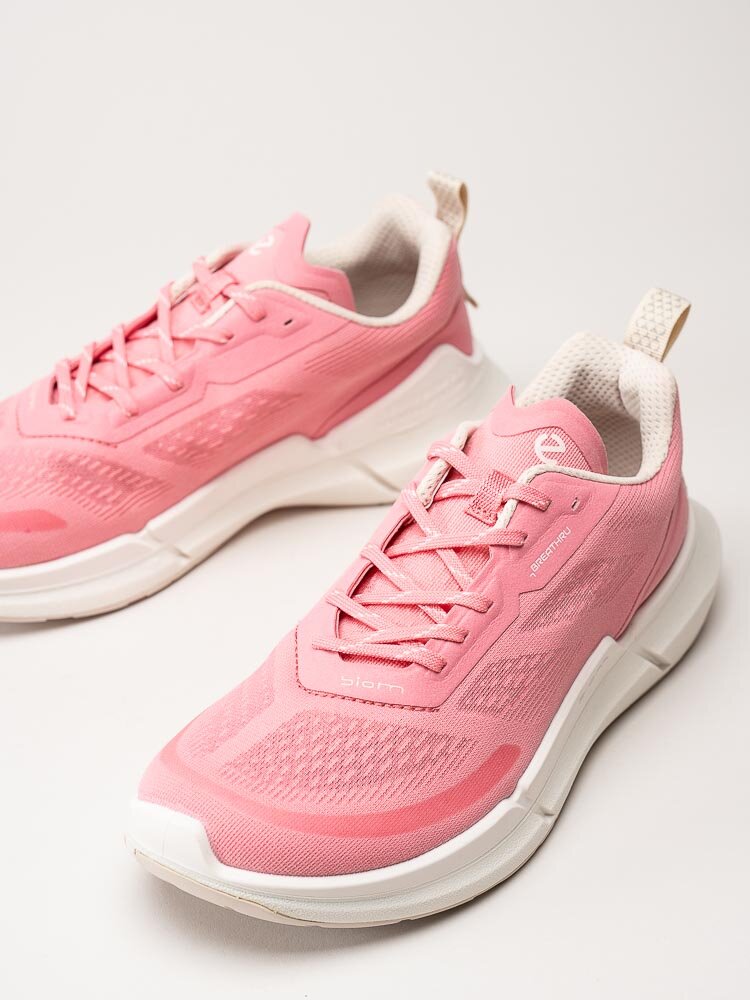 Ecco - Biom 2.2 W Sneaker Tex - Rosa sportskor i textil