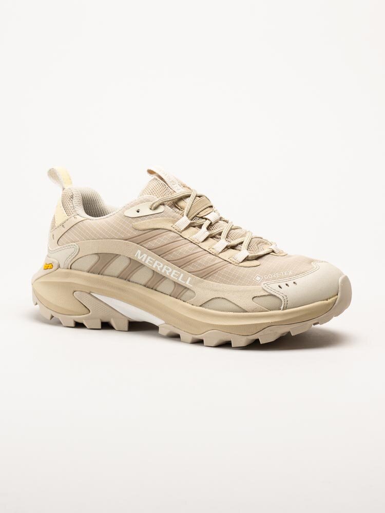 Merrell - Moab Speed 2 GTX - Beige grova promenadskor med Gore-Tex