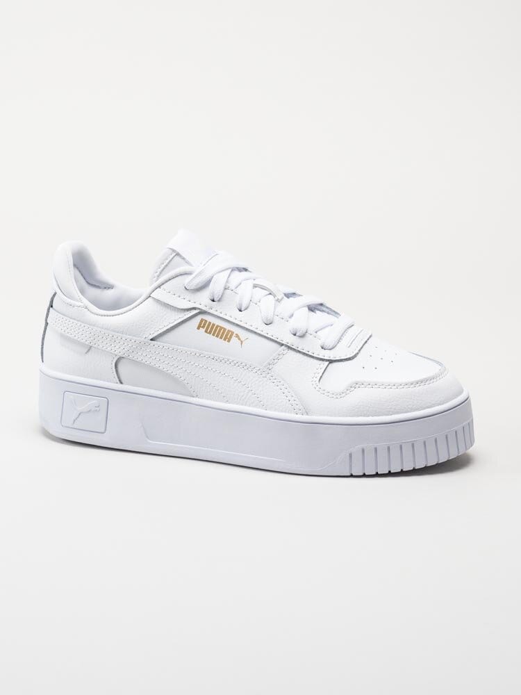 Puma - Carina Street - Vita sneakers i skinn