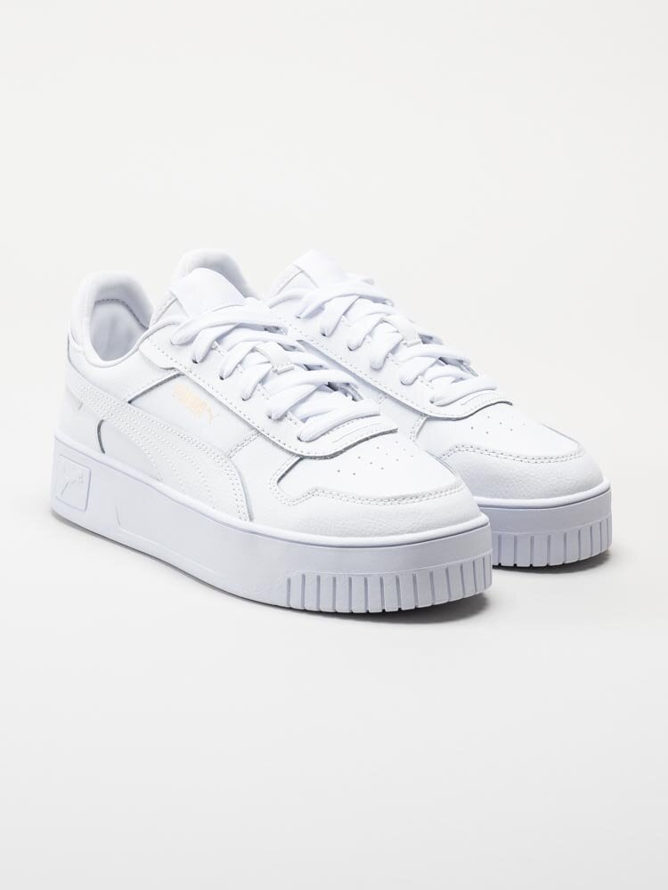 Puma - Carina Street - Vita sneakers i skinn