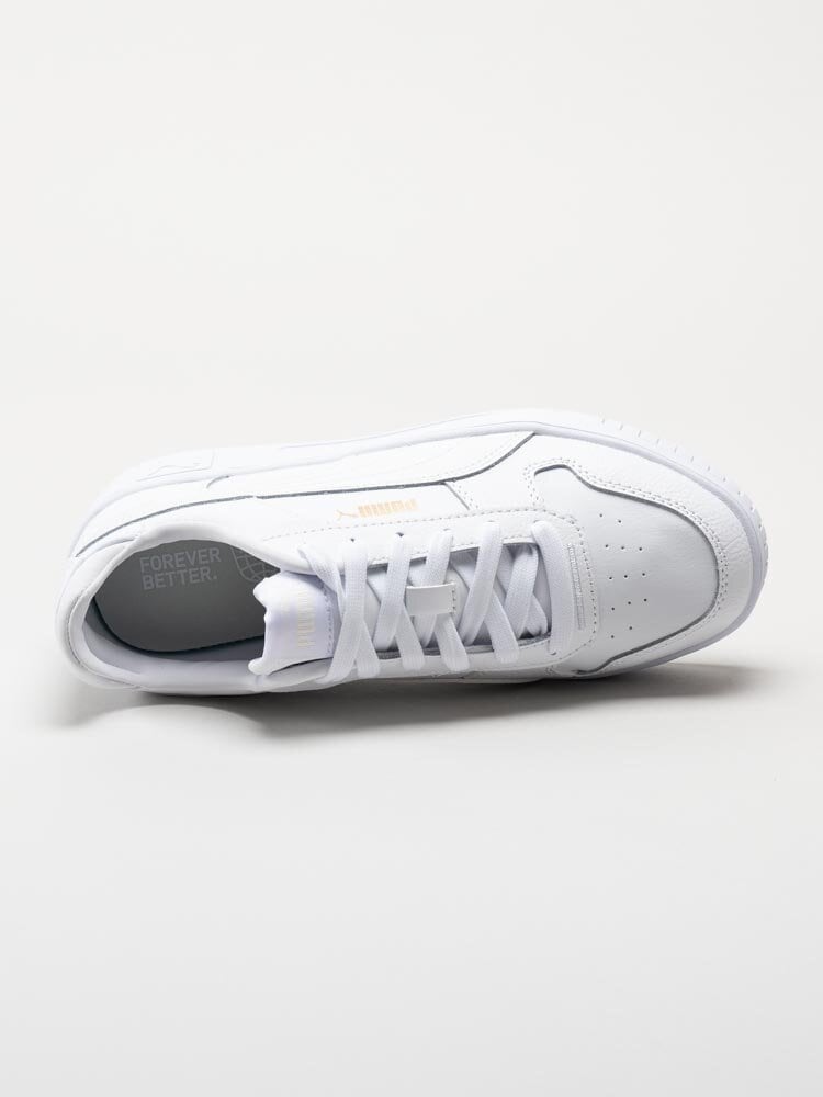 Puma - Carina Street - Vita sneakers i skinn