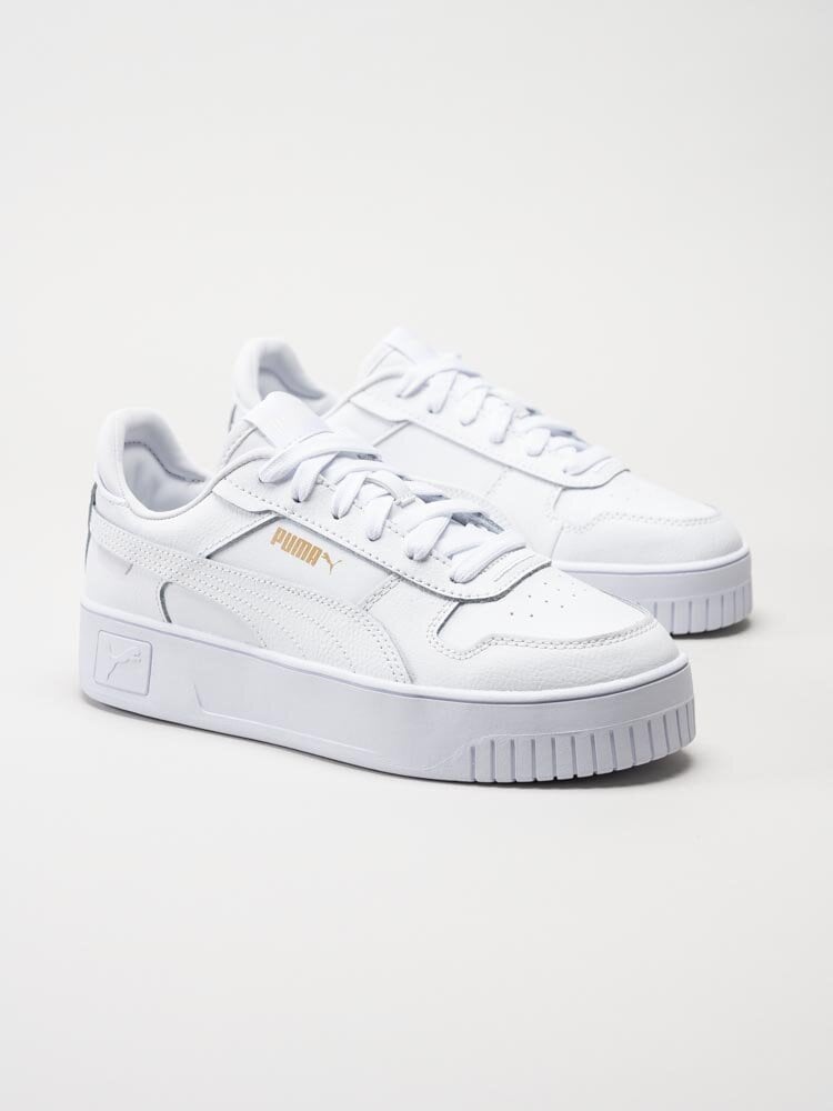 Puma - Carina Street - Vita sneakers i skinn