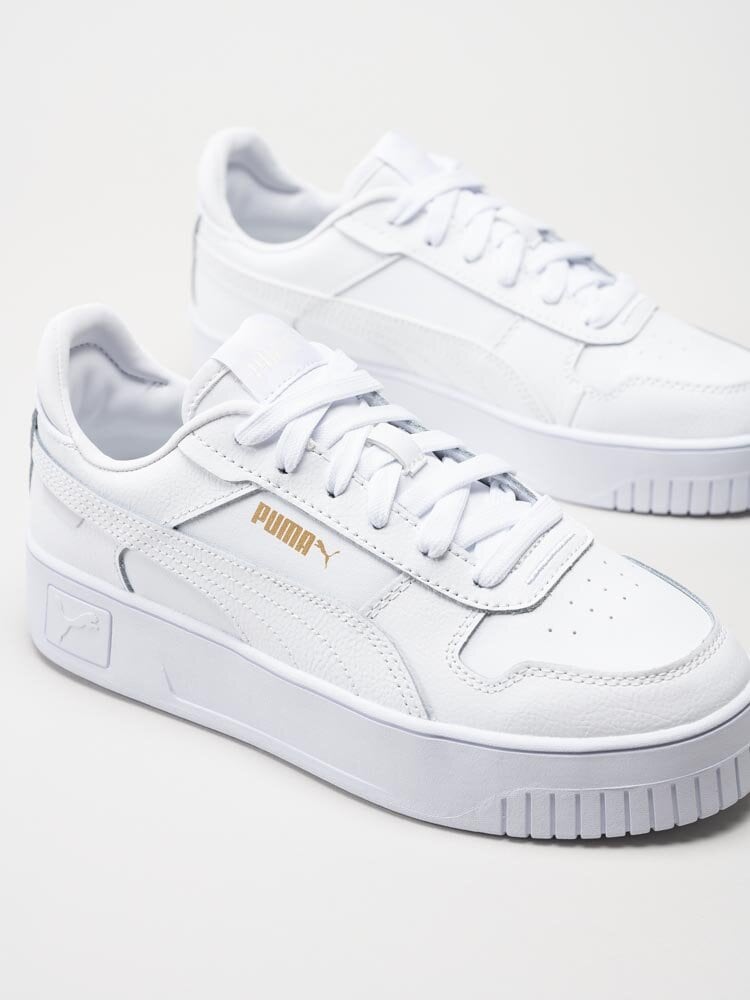 Puma - Carina Street - Vita sneakers i skinn