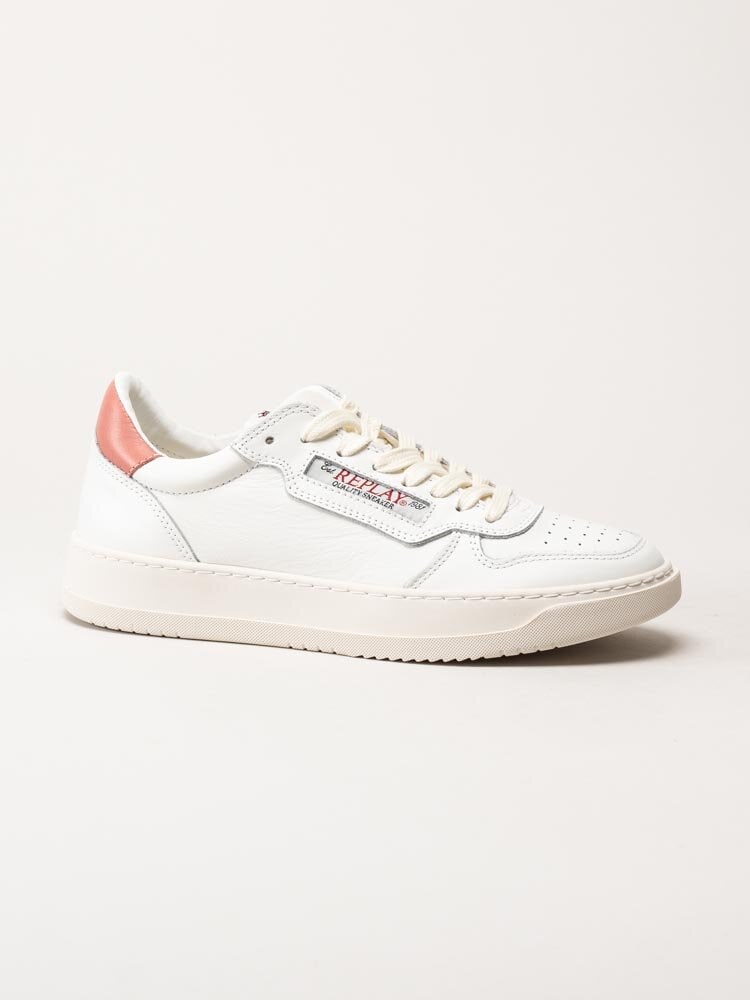 Replay - Lawton Espadrill - Off white sneakers i skinn