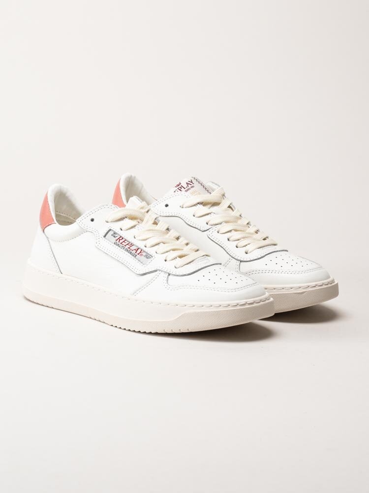 Replay - Lawton Espadrill - Off white sneakers i skinn