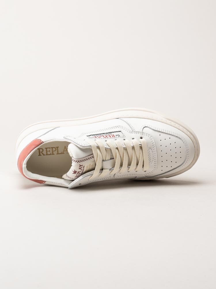 Replay - Lawton Espadrill - Off white sneakers i skinn