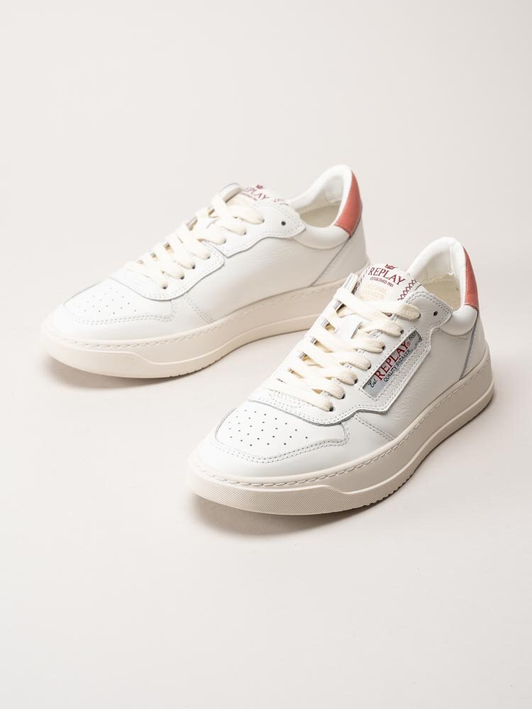 Replay - Lawton Espadrill - Off white sneakers i skinn