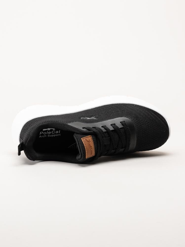 PoleCat - Arcus California - Svarta sneakers i textil