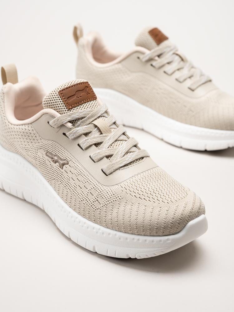 PoleCat - Arcus California - Beige sneakers i textil