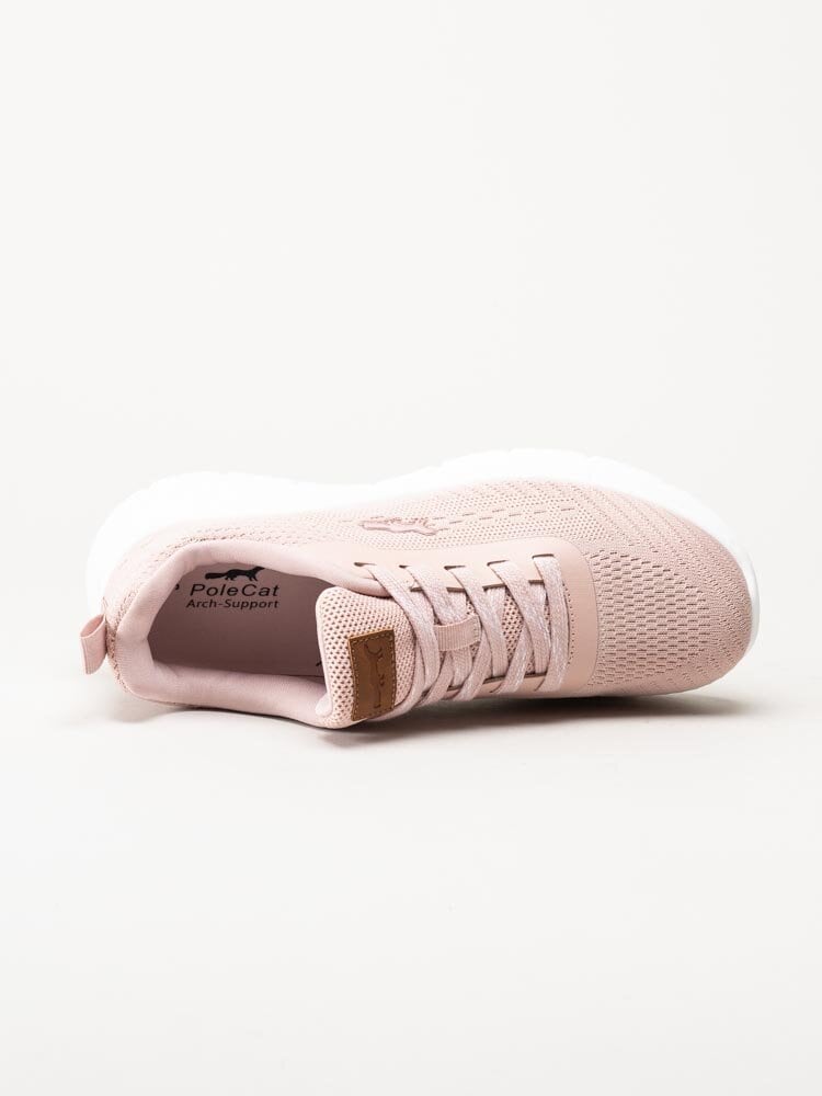 PoleCat - Arcus California - Ljusrosa sneakers i textil