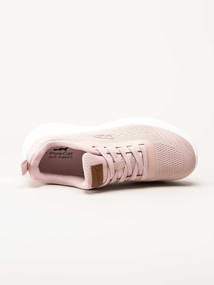 PoleCat - Arcus California - Ljusrosa sneakers i textil