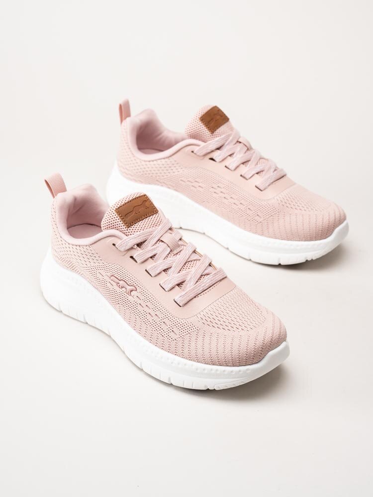 PoleCat - Arcus California - Ljusrosa sneakers i textil