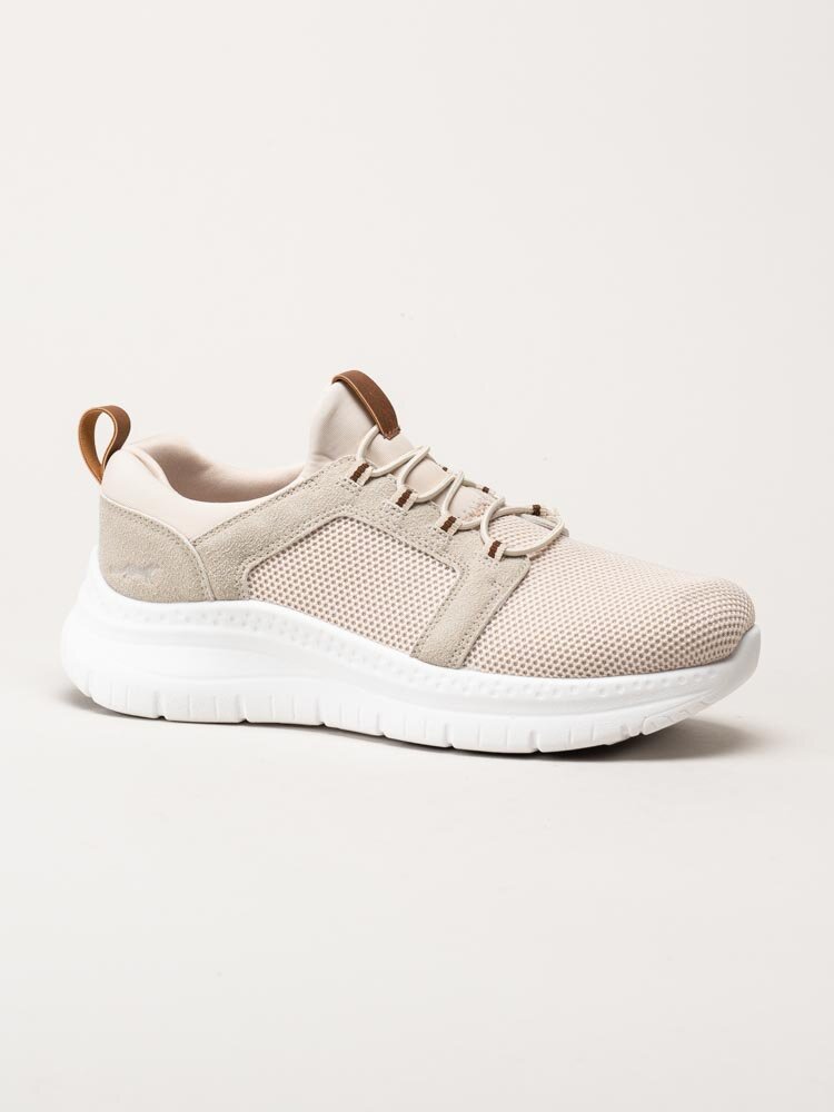 PoleCat - Arch New York - Beige sneakers i textil