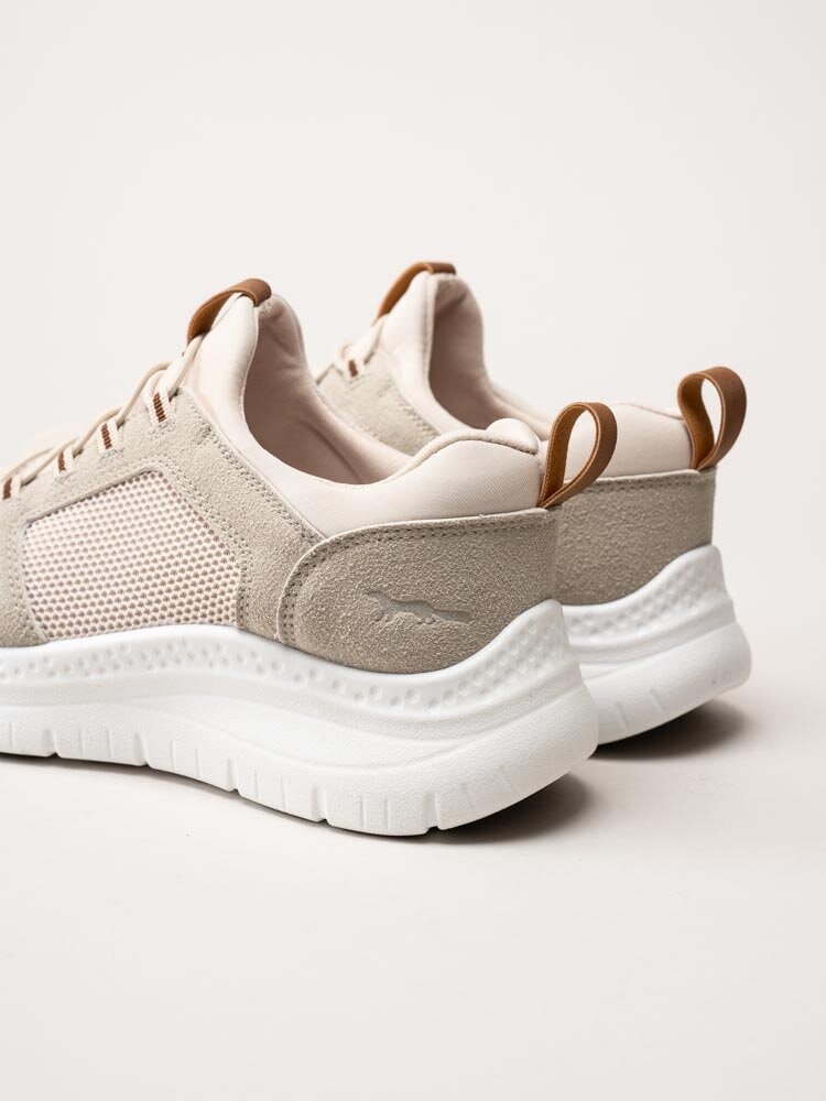 PoleCat - Arch New York - Beige sneakers i textil