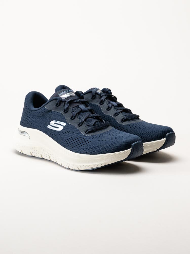 Skechers - Arch Fit 2.0 Big League - Mörkblå sportskor i textil