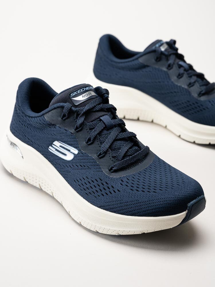 Skechers - Arch Fit 2.0 Big League - Mörkblå sportskor i textil