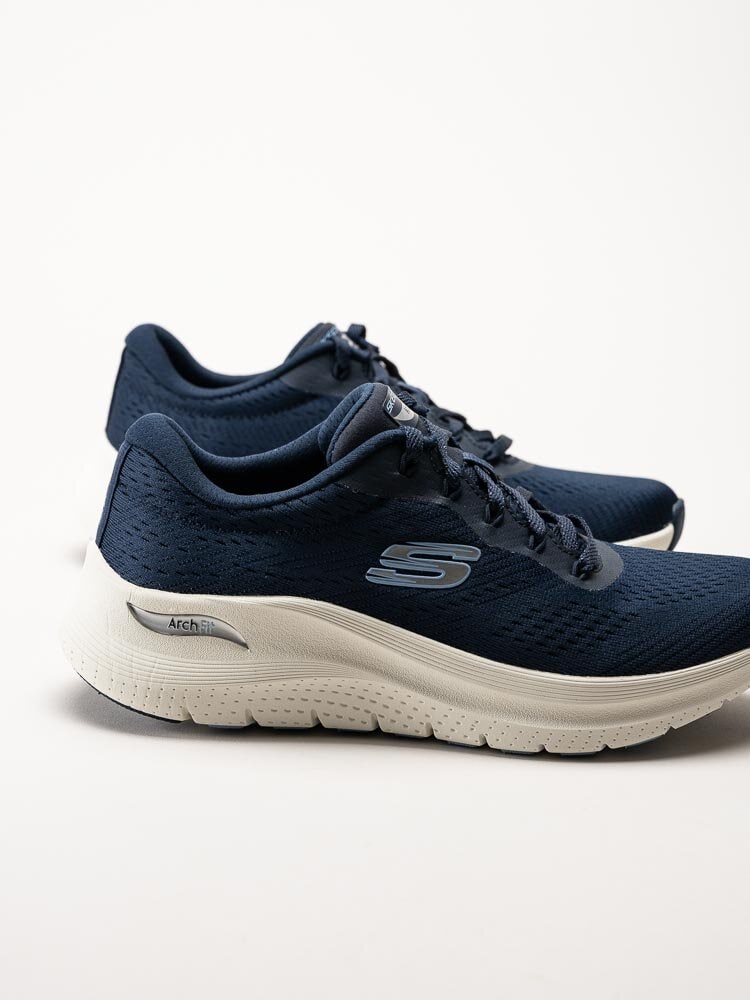 Skechers - Arch Fit 2.0 Big League - Mörkblå sportskor i textil